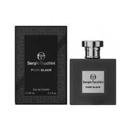 SERGIO TACCHINI Pure Black Men Туалетная вода тестер 100 мл, Тип: Туалетная вода тестер, Объем, мл.: 100 