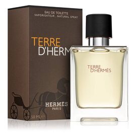 HERMES Terre d'Hermes Eau de Toilette Туалетная вода 50 мл, Тип: Туалетная вода, Объем, мл.: 50 