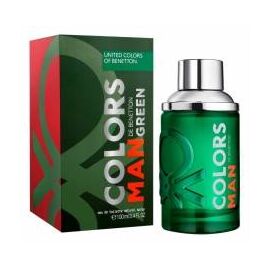 Benetton Colors Man Green, Тип: Туалетная вода тестер, Объем, мл.: 100 