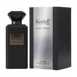 KORLOFF Private Black Vetiver Туалетная вода 88 мл, Тип: Туалетная вода, Объем, мл.: 88 