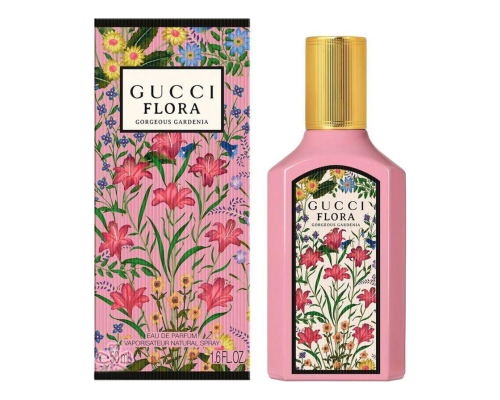 GUCCI Flora Gorgeous Gardenia 2021 Туалетные духи 50 мл, Тип: Туалетные духи, Объем, мл.: 50 