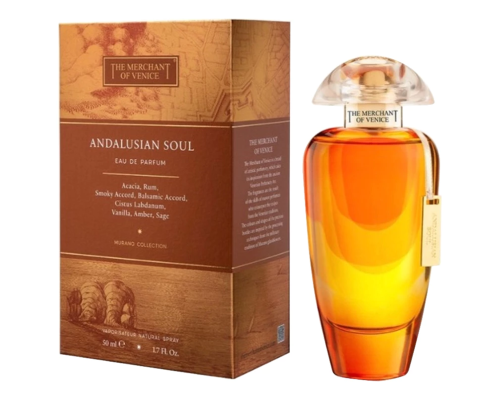 THE MERCHANT OF VENICE Andalusian Soul Туалетные духи 50 мл, Тип: Туалетные духи, Объем, мл.: 50 