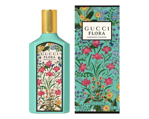 GUCCI Flora Gorgeous Jasmine Туалетные духи 100 мл, Тип: Туалетные духи, Объем, мл.: 100 