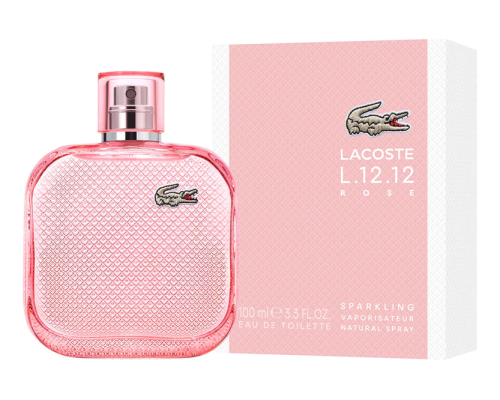 LACOSTE L.12.12 Rose Sparkling Туалетная вода 100 мл 
