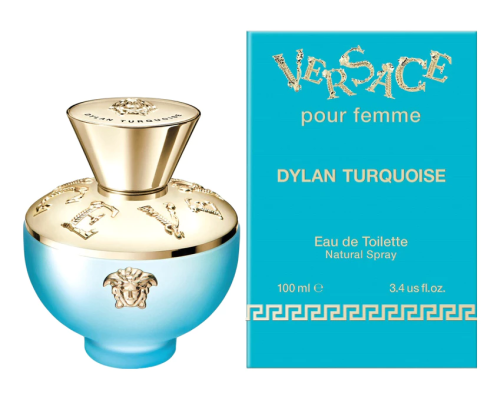 VERSACE Dylan Turquoise Pour Femme Туалетная вода 100 мл, Тип: Туалетная вода, Объем, мл.: 100 , изображение 2