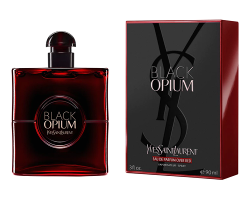 YVES SAINT LAURENT Black Opium Over Red Туалетные духи 90 мл, Тип: Туалетные духи, Объем, мл.: 90 , изображение 2