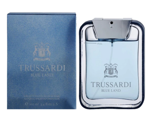 TRUSSARDI Blue Land Туалетная вода 100 мл, Тип: Туалетная вода, Объем, мл.: 100 , изображение 2