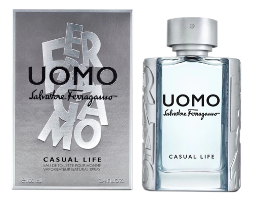 SALVATORE FERRAGAMO Uomo Casual Life Туалетная вода 50 мл, Тип: Туалетная вода, Объем, мл.: 50 , изображение 2