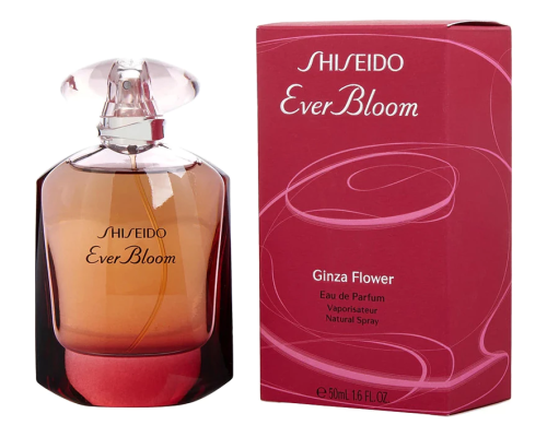 SHISEIDO Ever Bloom Ginza Flower Туалетные духи 50 мл, Тип: Туалетные духи, Объем, мл.: 50 , изображение 2