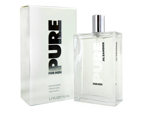 JIL SANDER Pure for Men Туалетная вода 50 мл, Тип: Туалетная вода, Объем, мл.: 50 , изображение 2