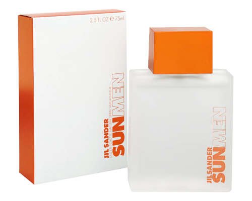 JIL SANDER Sun Men Туалетная вода 75 мл, Тип: Туалетная вода, Объем, мл.: 75 , изображение 2