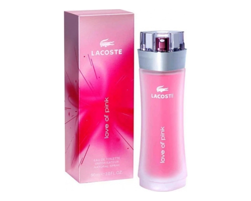 LACOSTE Love of Pink Туалетная вода 90 мл, Тип: Туалетная вода, Объем, мл.: 90 , изображение 2