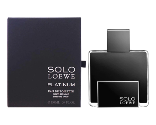 LOEWE Solo Platinum Туалетная вода 100 мл, Тип: Туалетная вода, Объем, мл.: 100 , изображение 2