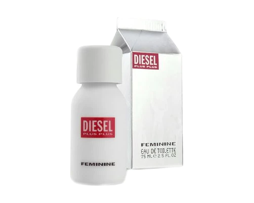 DIESEL Plus Plus Feminine Туалетная вода 75 мл, Тип: Туалетная вода, Объем, мл.: 75 , изображение 2