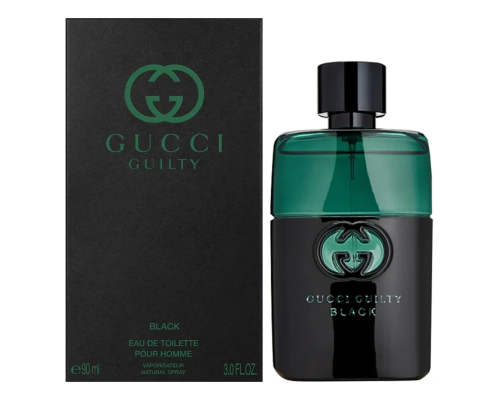 GUCCI Guilty Black Pour Homme Туалетная вода 90 мл, Тип: Туалетная вода, Объем, мл.: 90 , изображение 2