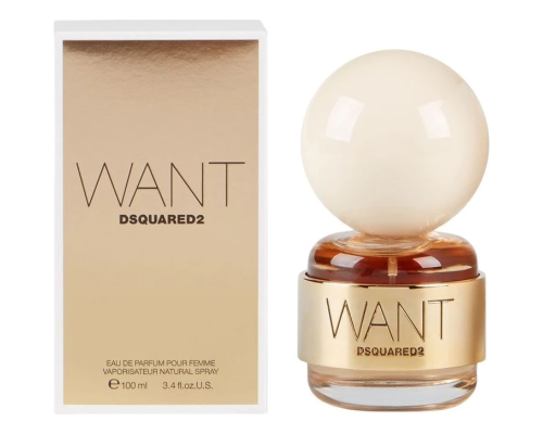 DSQUARED2 Want Туалетные духи 100 мл, Тип: Туалетные духи, Объем, мл.: 100 , изображение 2
