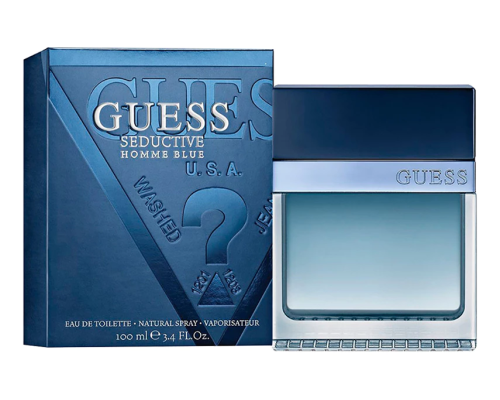 GUESS Seductive Homme Blue Туалетная вода 50 мл, Тип: Туалетная вода, Объем, мл.: 50 , изображение 2