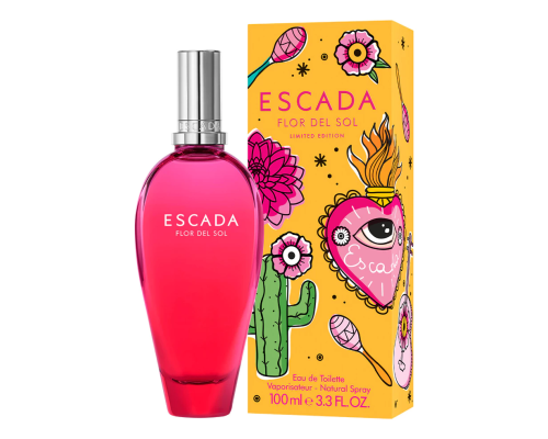 ESCADA Flor del Sol Туалетная вода 100 мл, Тип: Туалетная вода, Объем, мл.: 100 , изображение 2