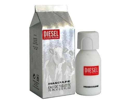 DIESEL Plus Plus Masculine Туалетная вода 75 мл, Тип: Туалетная вода, Объем, мл.: 75 , изображение 2