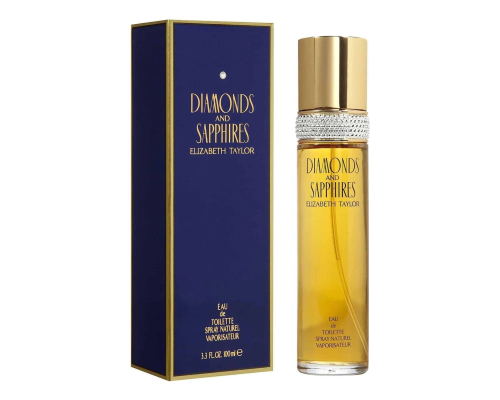 ELIZABETH TAYLOR Diamonds And Sapphires Туалетная вода 100 мл, Тип: Туалетная вода, Объем, мл.: 100 , изображение 2
