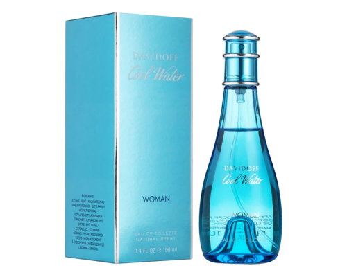 DAVIDOFF Cool Water Woman Туалетная вода 50 мл, Тип: Туалетная вода, Объем, мл.: 50 , изображение 2