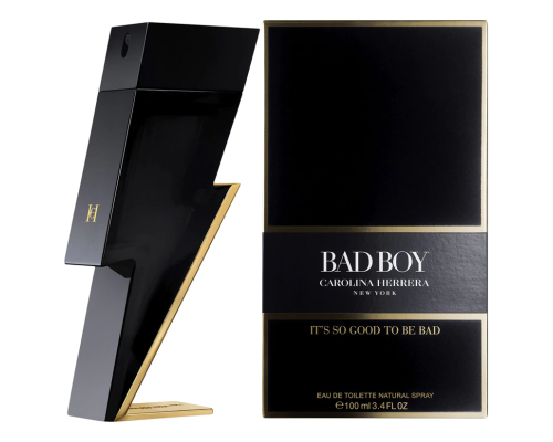 CAROLINA HERRERA Bad Boy Туалетная вода 100 мл, Тип: Туалетная вода, Объем, мл.: 100 , изображение 2