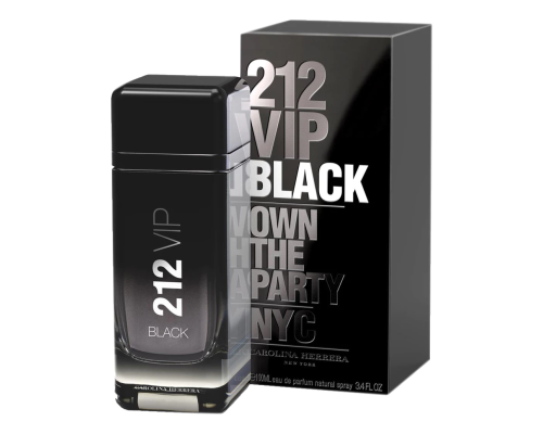 CAROLINA HERRERA 212 VIP Black Туалетные духи 100 мл, Тип: Туалетные духи, Объем, мл.: 100 , изображение 2