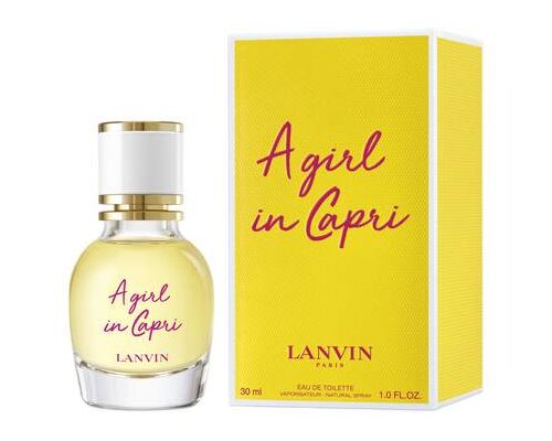 LANVIN A Girl In Capri Туалетная вода 30 мл, Тип: Туалетная вода, Объем, мл.: 30 