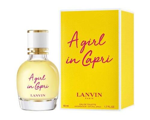 LANVIN A Girl In Capri Туалетная вода 50 мл, Тип: Туалетная вода, Объем, мл.: 50 