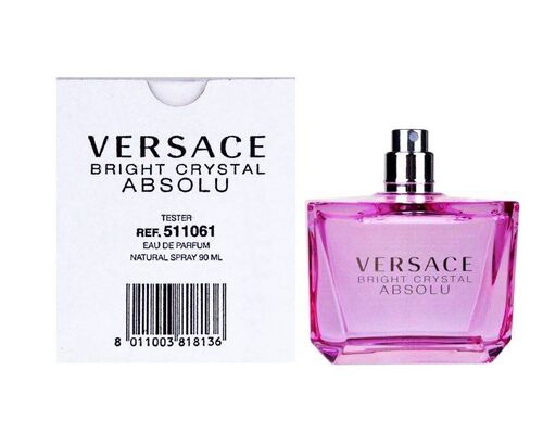 VERSACE Bright Crystal Absolu Туалетные духи тестер 90 мл, Тип: Туалетные духи тестер, Объем, мл.: 90 