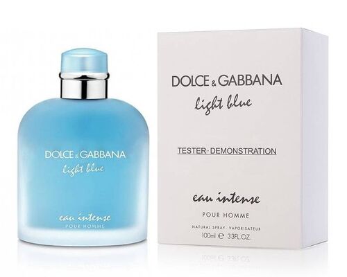 DOLCE & GABBANA Light Blue Eau Intense Pour Homme Туалетные духи тестер 100 мл, Тип: Туалетные духи тестер, Объем, мл.: 100 