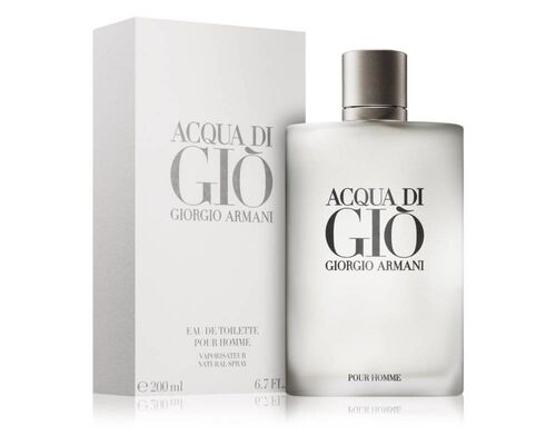 GIORGIO ARMANI Acqua di Gio Туалетная вода 200 мл, Тип: Туалетная вода, Объем, мл.: 200 