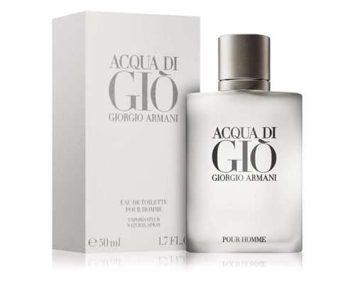 GIORGIO ARMANI Acqua di Gio Туалетная вода 50 мл, Тип: Туалетная вода, Объем, мл.: 50 