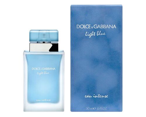 DOLCE & GABBANA Light Blue Eau Intense Туалетные духи 50 мл, Тип: Туалетные духи, Объем, мл.: 50 