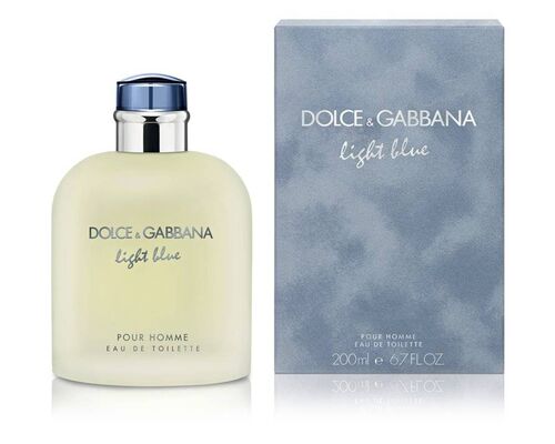 DOLCE & GABBANA Light Blue Pour Homme Туалетная вода 200 мл, Тип: Туалетная вода, Объем, мл.: 200 