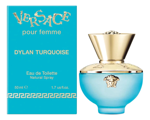 VERSACE Dylan Turquoise Pour Femme Туалетная вода 50 мл, Тип: Туалетная вода, Объем, мл.: 50 