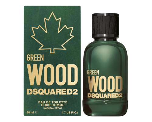 DSQUARED2 Green Wood Туалетная вода 50 мл, Тип: Туалетная вода, Объем, мл.: 50 