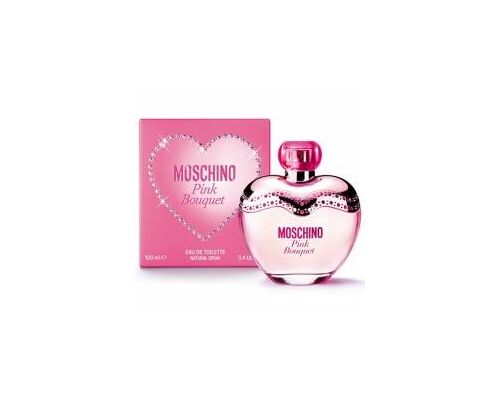 MOSCHINO Pink Bouquet Туалетная вода 100 мл, Тип: Туалетная вода, Объем, мл.: 100 