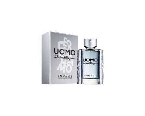 SALVATORE FERRAGAMO Uomo Casual Life Туалетная вода 50 мл, Тип: Туалетная вода, Объем, мл.: 50 