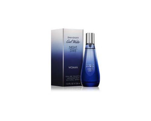 DAVIDOFF Cool Water Night Dive Woman Туалетная вода тестер 80 мл, Тип: Туалетная вода тестер, Объем, мл.: 80 