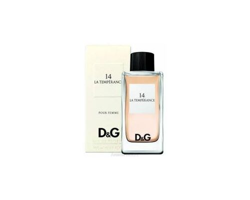 DOLCE & GABBANA N 14 La Temperance Туалетная вода 50 мл, Тип: Туалетная вода, Объем, мл.: 50 