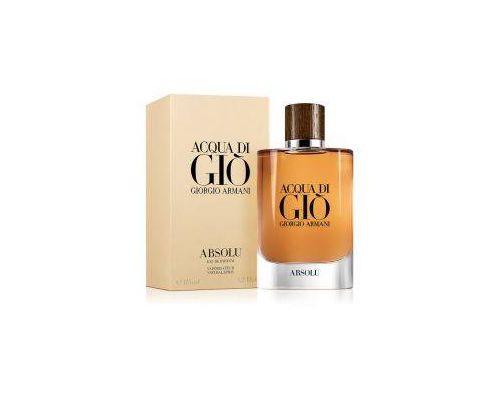 GIORGIO ARMANI Acqua di Gio Absolu Туалетные духи 125 мл, Тип: Туалетные духи, Объем, мл.: 125 