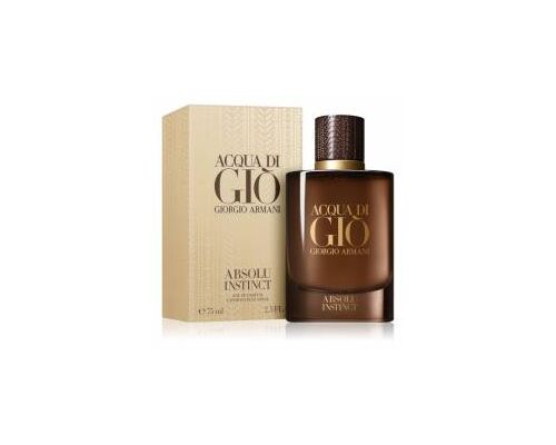 GIORGIO ARMANI Acqua di Gio Absolu Instinct Туалетные духи 75 мл, Тип: Туалетные духи, Объем, мл.: 75 